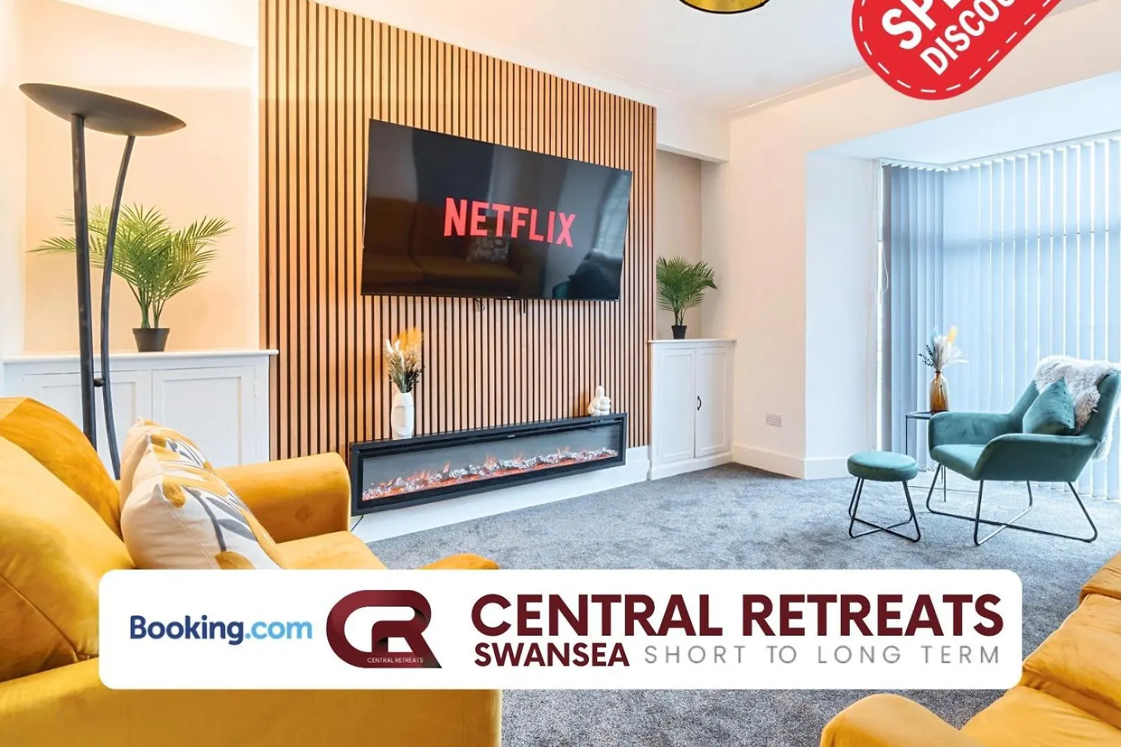Perfect Stay For Contractors & Holidaymakers Swansea August Availability